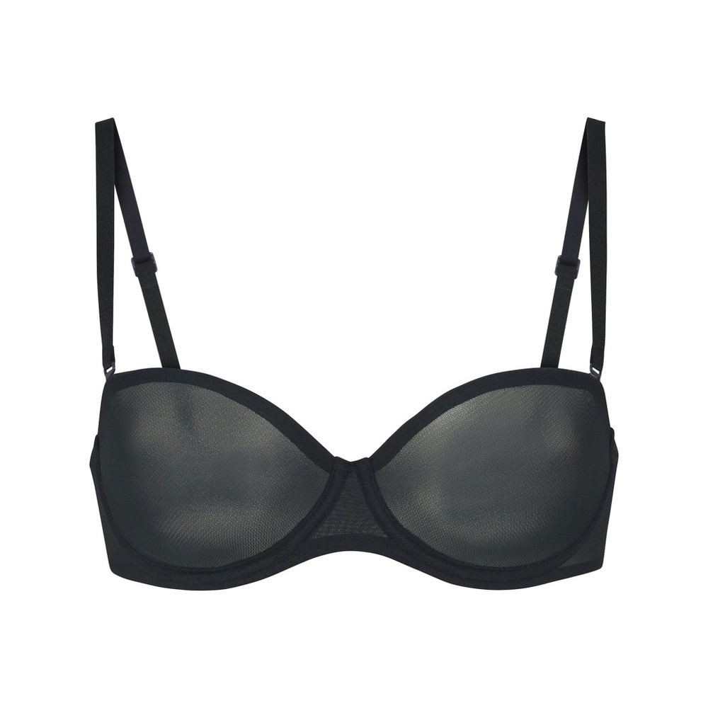 NWT SKIMS Ultra Fine Mesh Strapless Bra 32DD